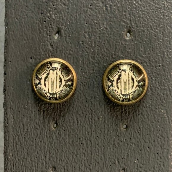 Jewelry - GMD GDM monogram snake Earrings